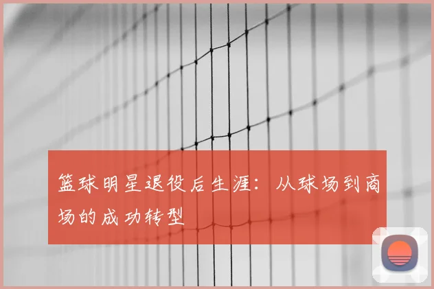 篮球明星退役后生涯：从球场到商场的成功转型
